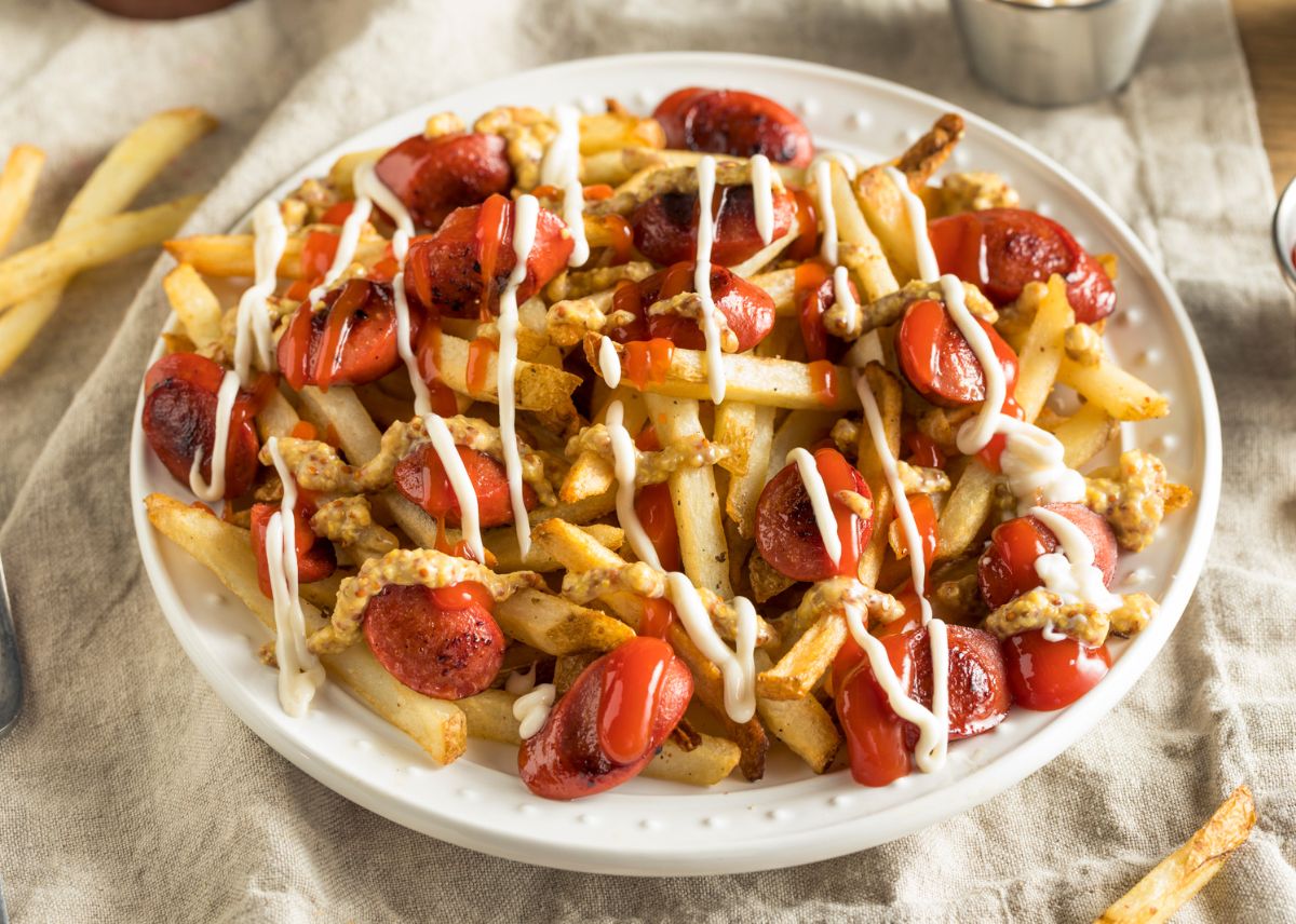 Salchipapas pequeña